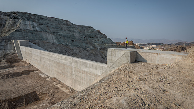 Photo of a hydropower plant