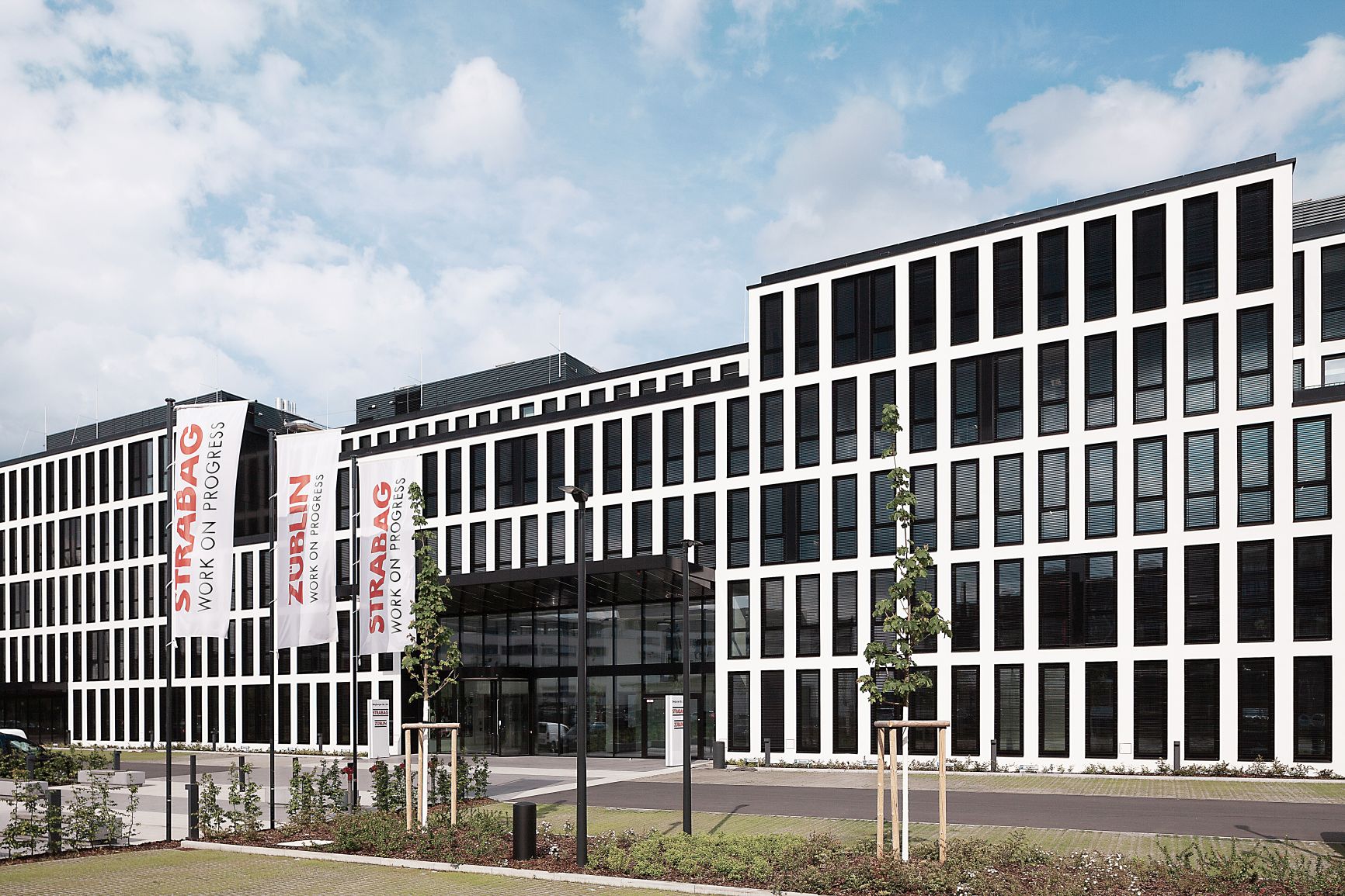 Exterior view of the STRABAG site in Cologne, Germany