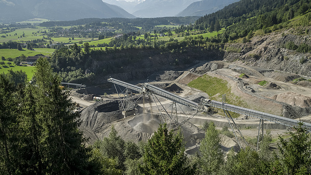 Photo of a quarry