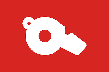 STRABAG whistleblower platform Icon of a whistle, which stands for the STRABAG whistleblower platform